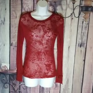 NWOT Zenana Outfitters Sheer Top